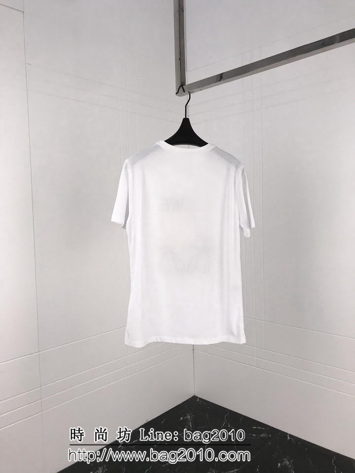 Loewe羅意威 19ss早春新款短袖 精密彩虹刺繡圖案 定制原版純棉面料 高版本男女同款 ydi2025